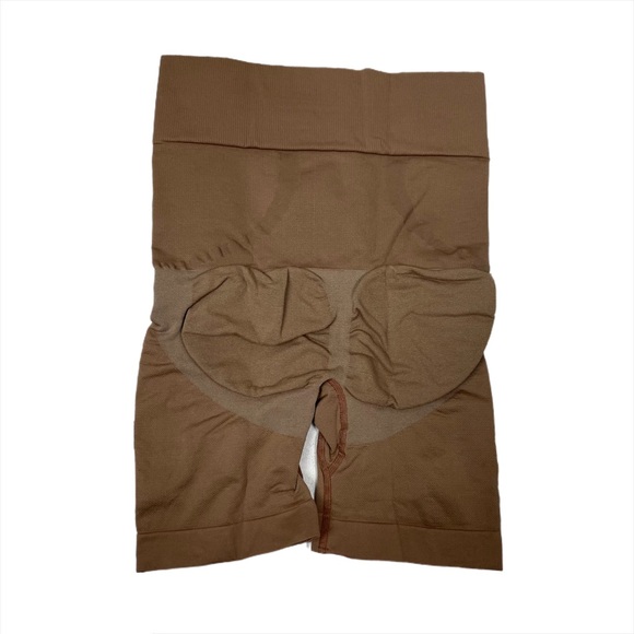 Copper Push Up Shaping Girdle Shorts Tan L XL - Picture 2 of 4